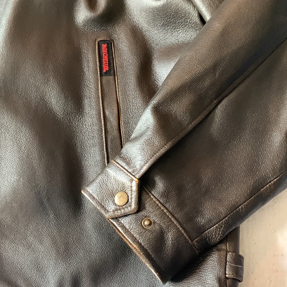 ** RARE FIND **. Winchester Firearms leather jacket. True collector's item.  2XL - Picture 4 of 5